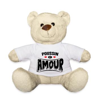 Poussin d'amour - Nounours - blanc - Devant