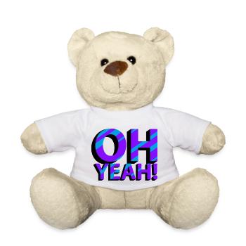 OH YEAH! - Teddy - Weiß - Vorne