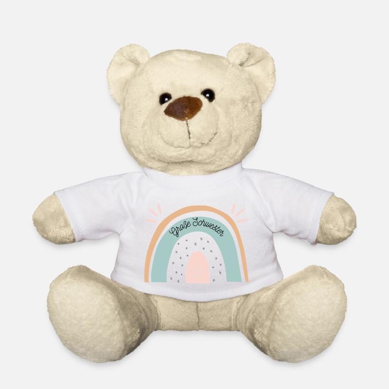 Große Schwester - Teddy - Weiß