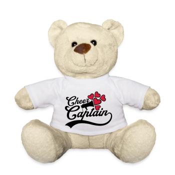 Anfeuern Cheer Captain Megafon - Teddy - Weiß - Vorne