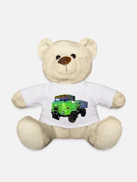 IFA L60 mit Ballonreifen Allrad 4x4 Kipper - Teddy - Weiß