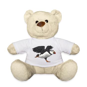 Macareux - Nounours - blanc - Devant