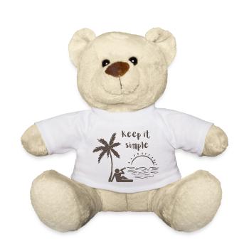 Keep it simple - Teddy - Weiß - Vorne