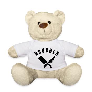 Collection Boucher - Profession - Nounours - blanc - Devant