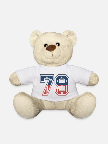 Nummer 79 USA - Teddy - Weiß
