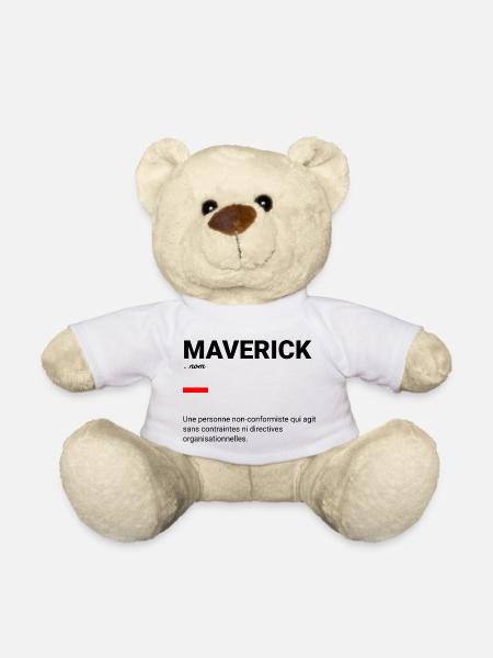 Maverick - Nounours - blanc