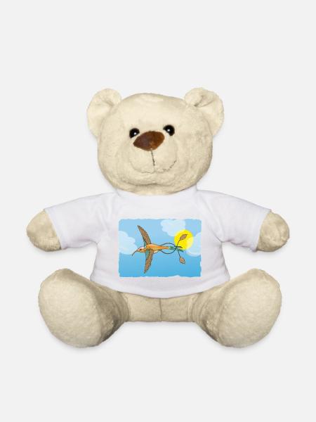 Le colibri - Nounours - blanc