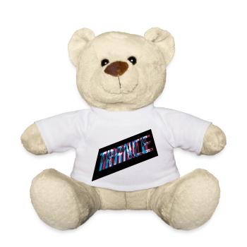 Conception de transe d’effets 3D - Nounours - blanc - Devant