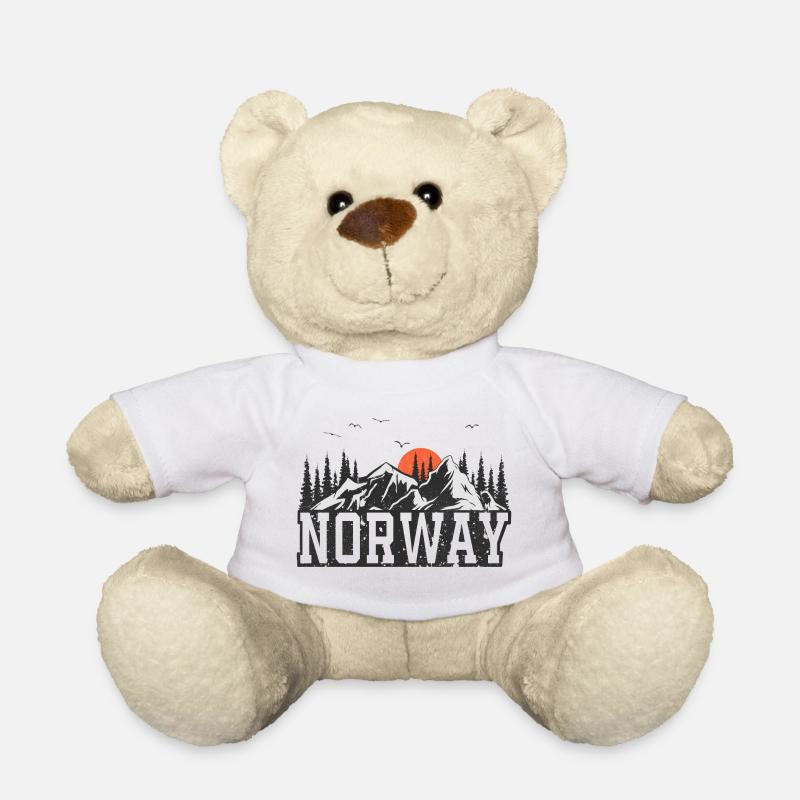 Norwegen - Teddy - Weiß