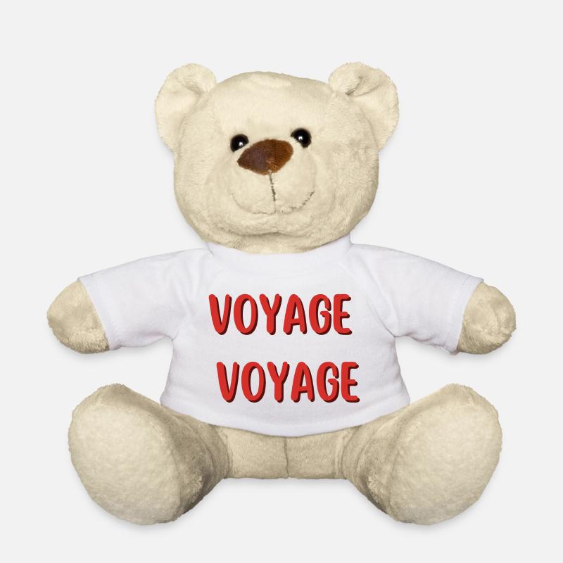 Reisen - Teddy - Weiß