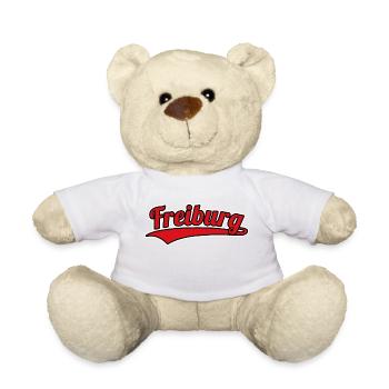 Fribourg Allemagne Ville natale - Nounours - blanc - Devant