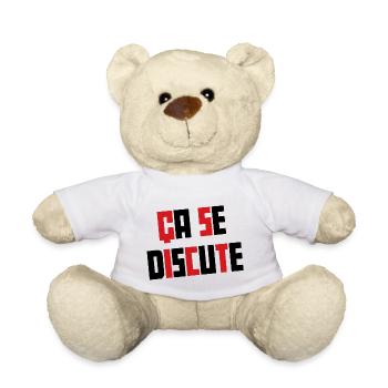 ca se discute - Nounours - blanc - Devant