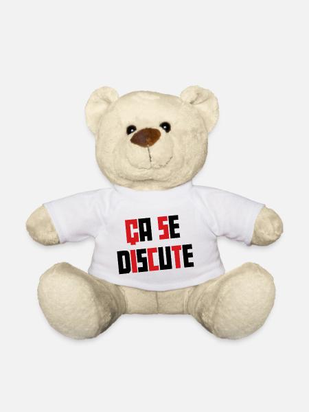 ca se discute - Nounours - blanc