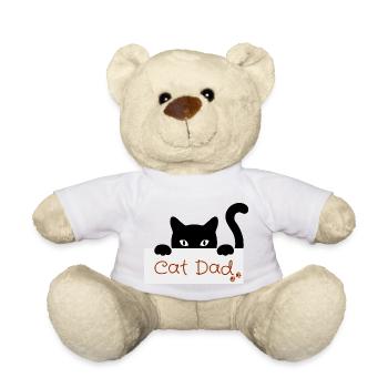 Chat papa Amant - Nounours - blanc - Devant