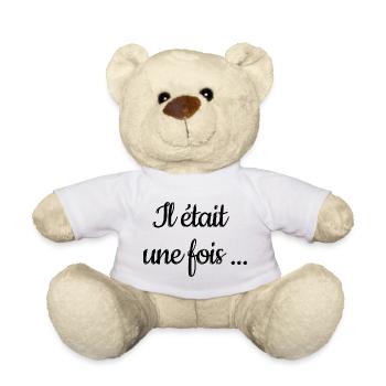 Il était une fois pour les fans de conte de fée - Nounours - blanc - Devant