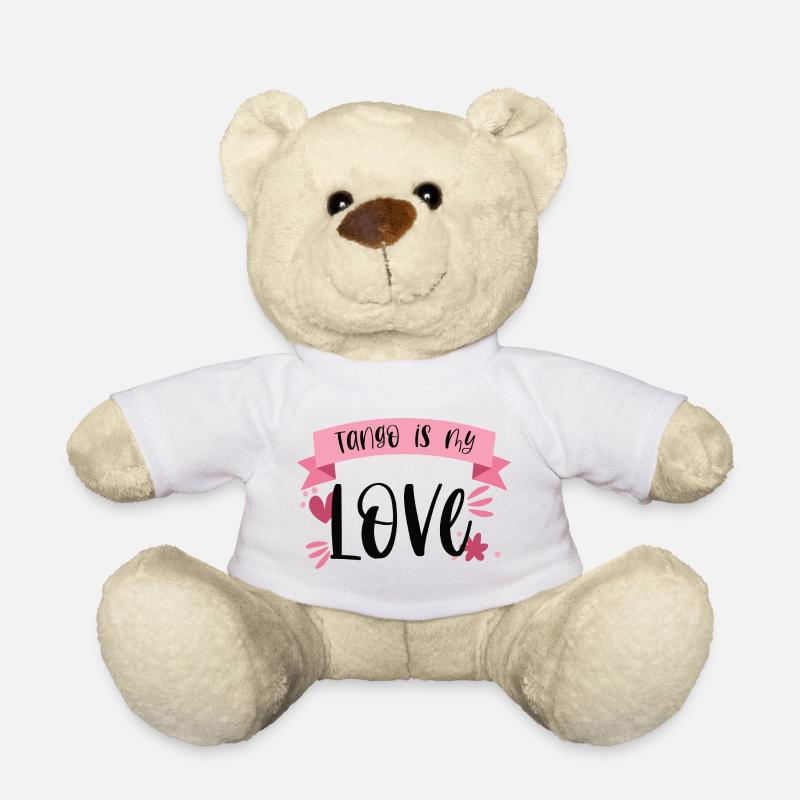 Tango is my Love! Tänzerin tanzen Geschenk - Teddy - Weiß