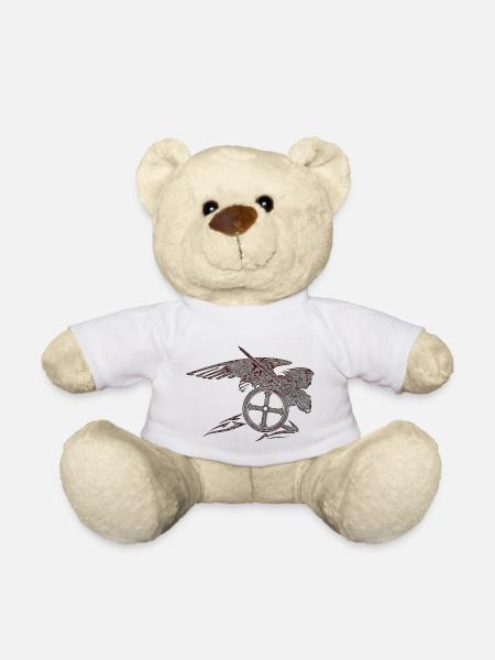 Michel archange saint ange chrétien saint snkt - Nounours - blanc