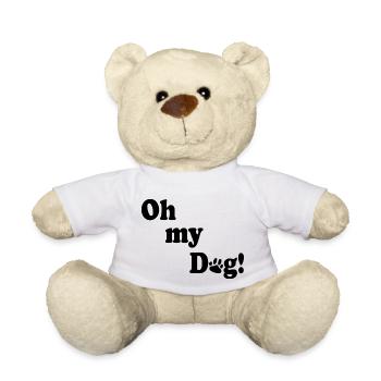 Oh mon chien - Nounours - blanc - Devant