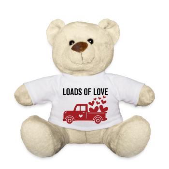 Loads of Love - Teddy Bear - white - Front