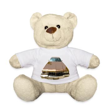 altes Auto USA - Teddy - Weiß - Vorne
