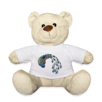 Paon - Nounours - blanc - Devant