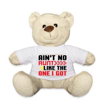 Il n’y a pas de tante comme celle que j’ai eue - Nounours - blanc - Devant