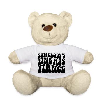 Jemandes feiner Verlobter, Bräutigam zu sein Verlobung - Teddy - Weiß - Vorne