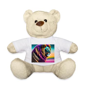 Lion - Nounours - blanc - Devant