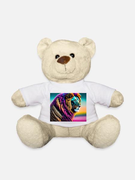 Lion - Nounours - blanc