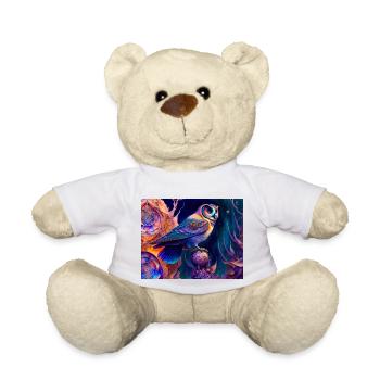 Eule - Teddy - Weiß - Vorne