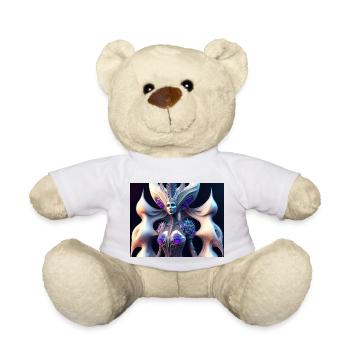 Metallic Witch - Teddy Bear - white - Front