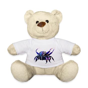 Robot Crab - Teddy Bear - white - Front