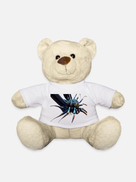 Space Kaefer - Teddy Bear - white