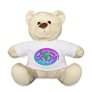 Hip-Hop im Weltraum 1 - Teddy - Weiß - Vorne