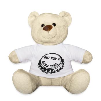 out for a good time - Teddy - Weiß - Vorne