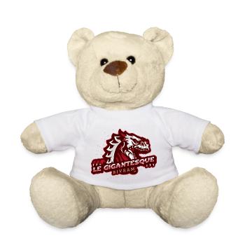 High-Designs logo d'un gigantesque dragon - Nounours - blanc - Devant