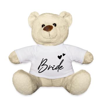 BRIDE Junggesellenabschied - Teddy - Weiß - Vorne