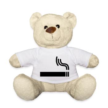 Zigarette Cigarette raucherpause - Teddy - Weiß - Vorne