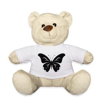 Butterfly - Teddy Bear - white - Front