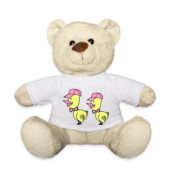 Bonnet de canard - Nounours - blanc - Devant