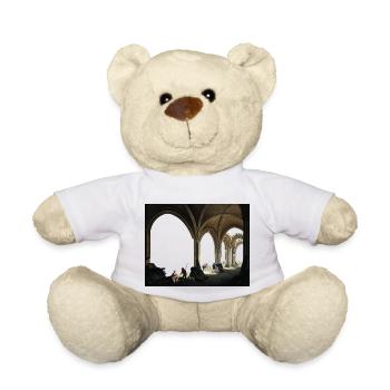 art peinture - Nounours - blanc - Devant