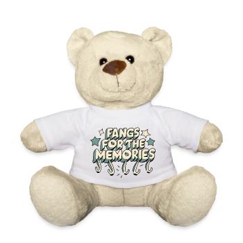 Fangs For The Memories - Teddy Bear - white - Front