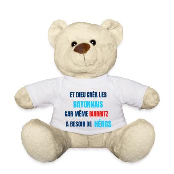 Bayonne - Nounours - blanc - Devant