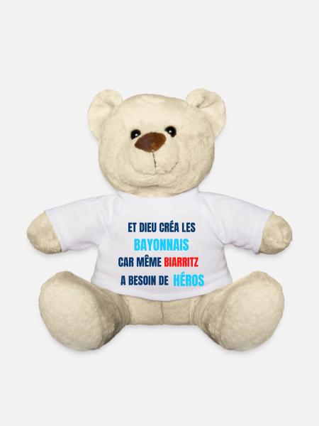 Bayonne - Nounours - blanc