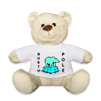 eisbär north pole - Teddy - Weiß - Vorne
