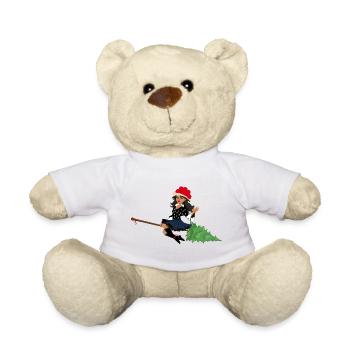 Black Forest Witch - Teddy Bear - white - Front