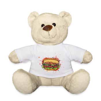 Vietnam Viet Banh Mi Bread Vietnamese I Gift - Teddy Bear - white - Front