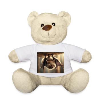 Niedliche Tiere chillen – Fledermaus - Teddy - Weiß - Vorne