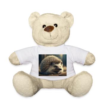 Animaux mignons en hibernation – ours brun - Nounours - blanc - Devant