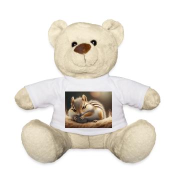 Animaux mignons en hibernation – tamia - Nounours - blanc - Devant